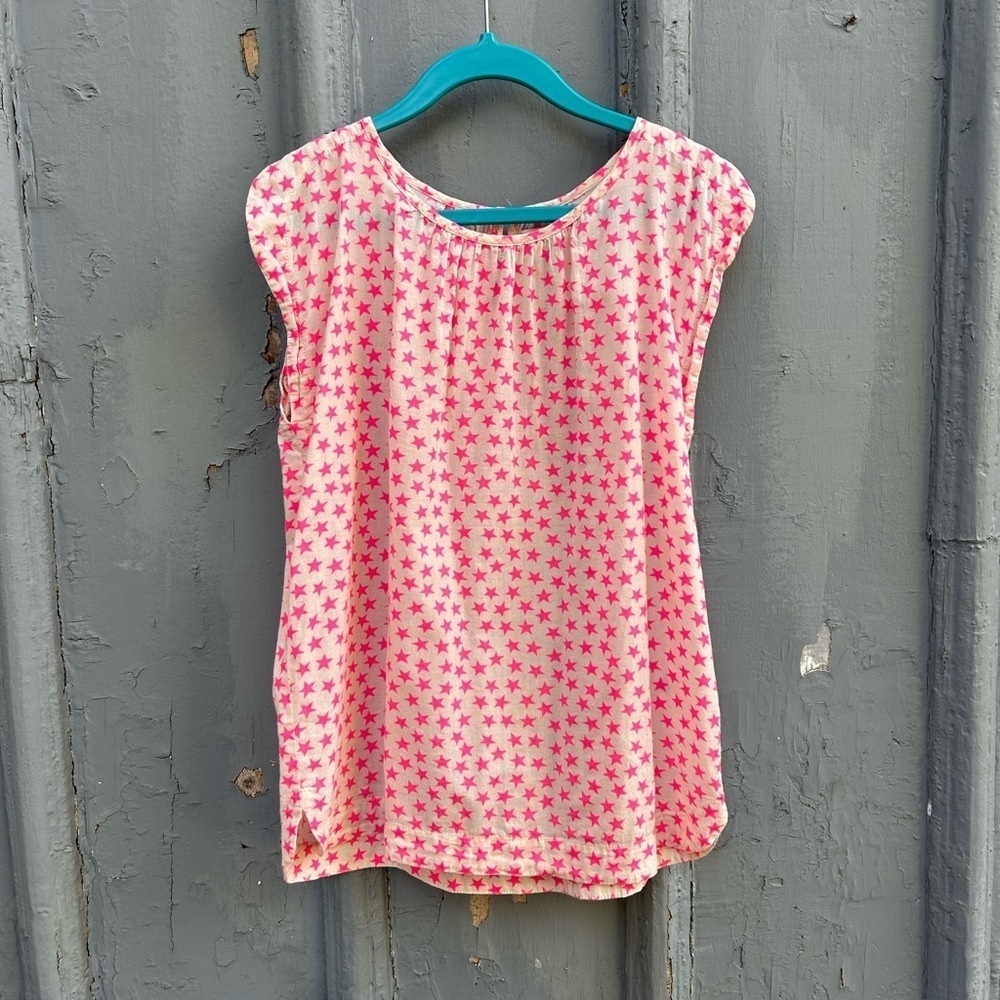 Peek Kids Pink Stars tunic, size 8